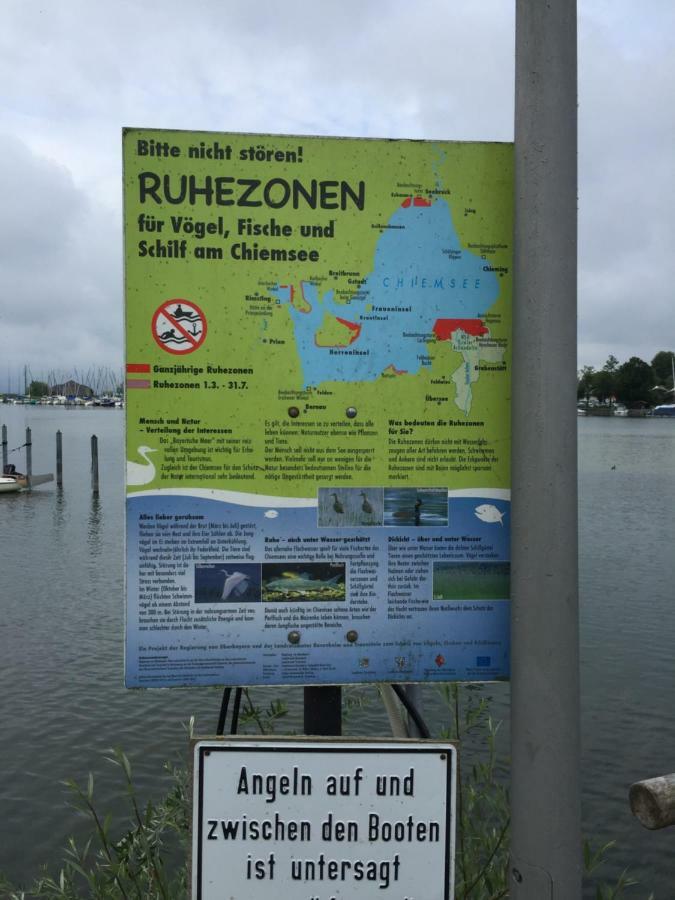 Ferienwohnung Seebruck Am Chiemsee 시온시브루크 외부 사진